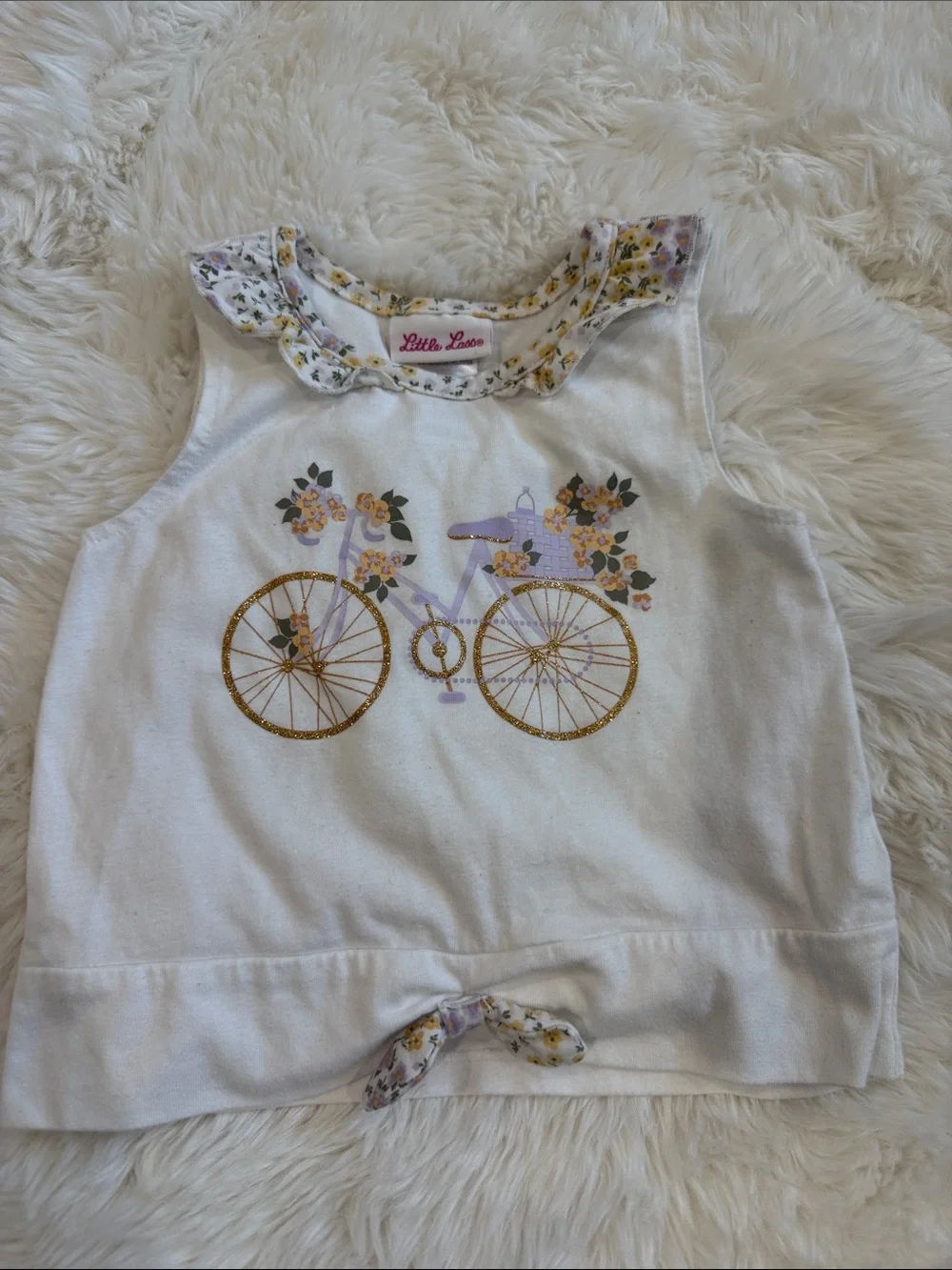 Girls Size 4 Clothing Bundle | Cat & Jack, Disney, Garanimals & More | 6 Pieces